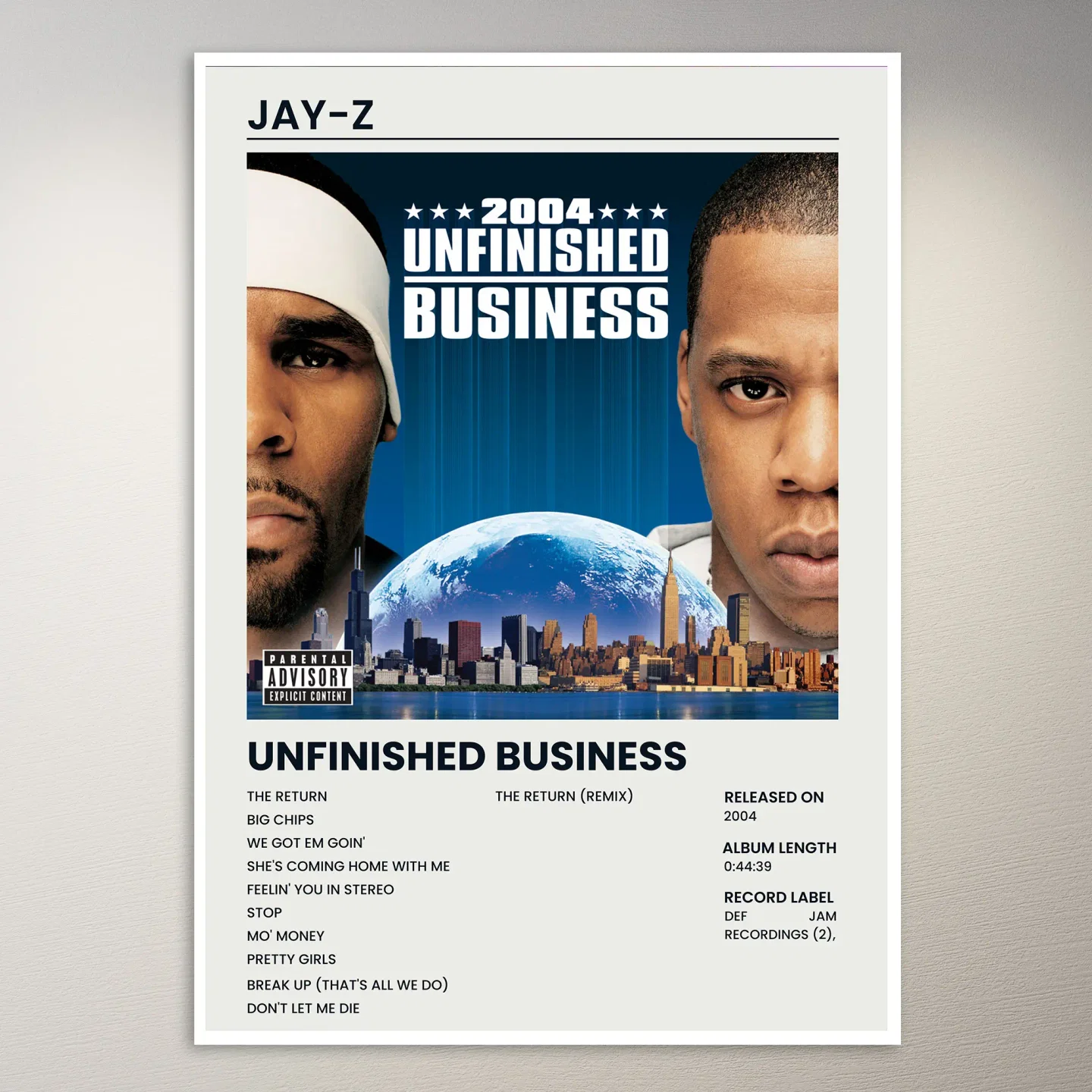 Jay-Z Poster