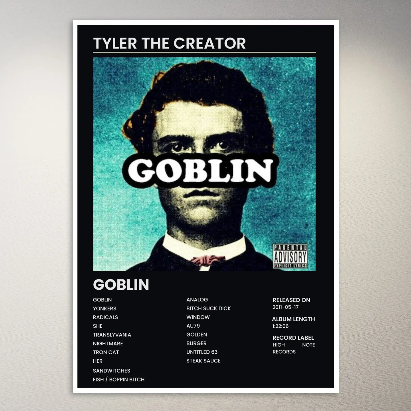 Tyler the Creator Poster