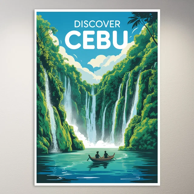 Cebu Travel Poster