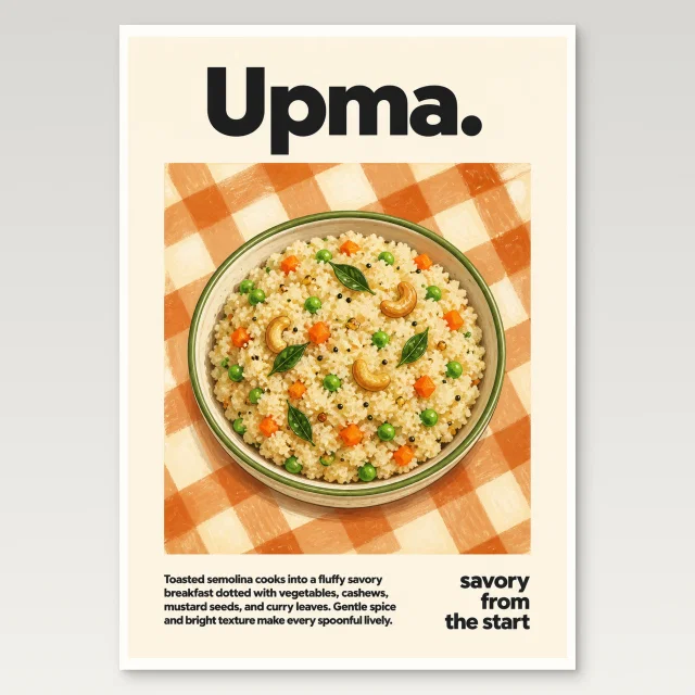 Upma Poster