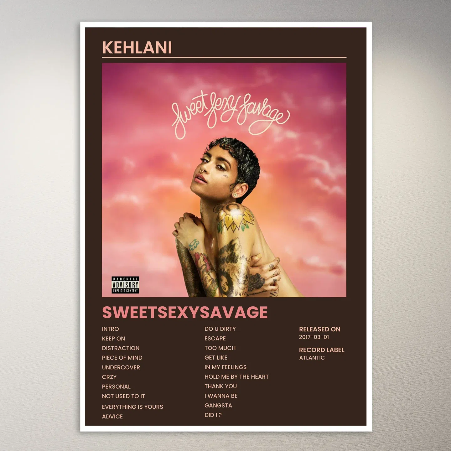 Kehlani Poster