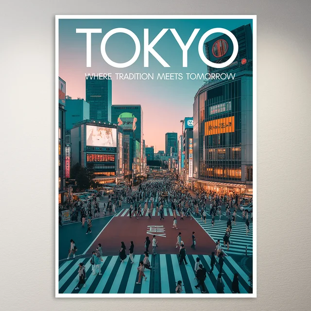 Tokyo Travel Poster
