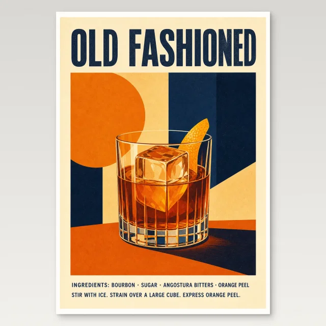 Old Fashioned Poster