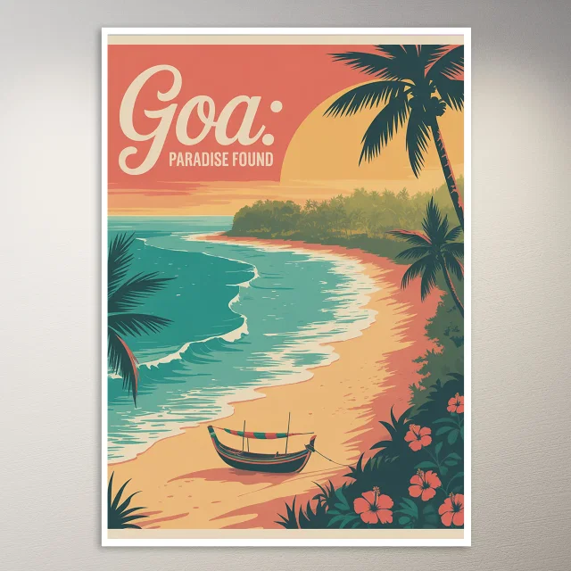 Goa Travel Poster