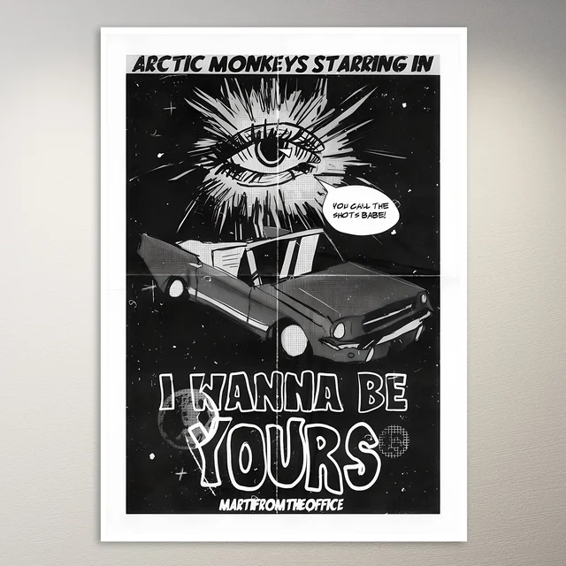 I wanna be yours Arctic Monkeys Poster | Music Poster