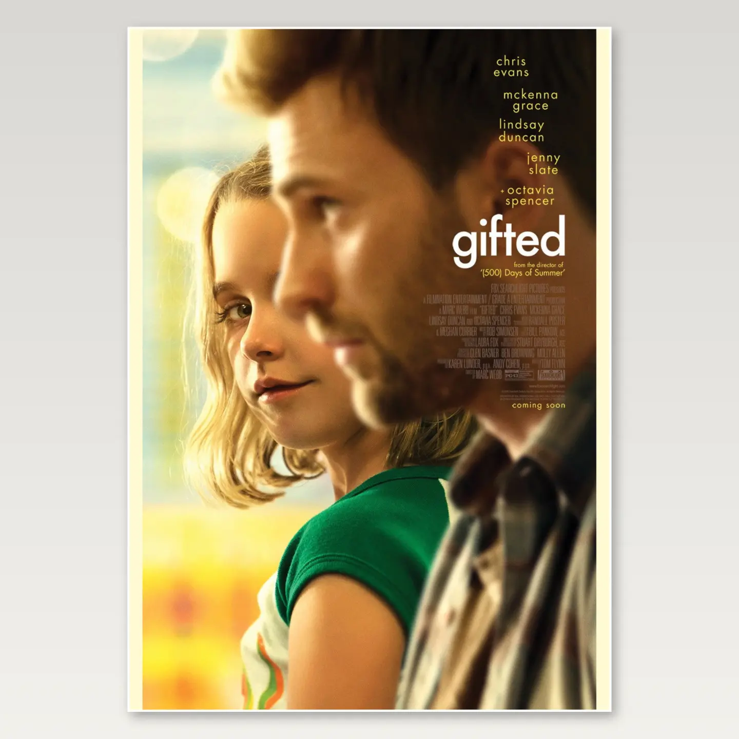 Gifted A4 Poster mockup