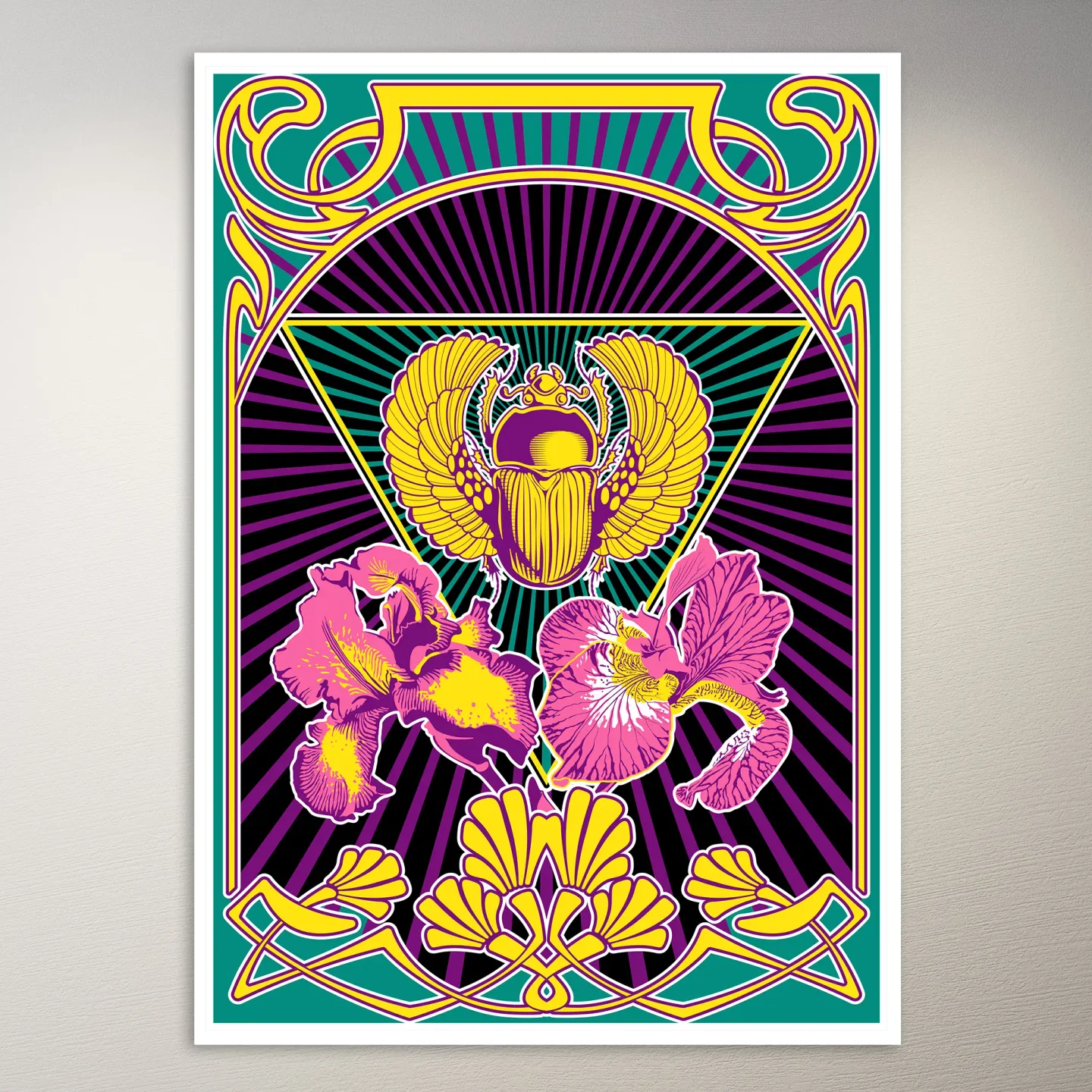 Trippy Art Poster