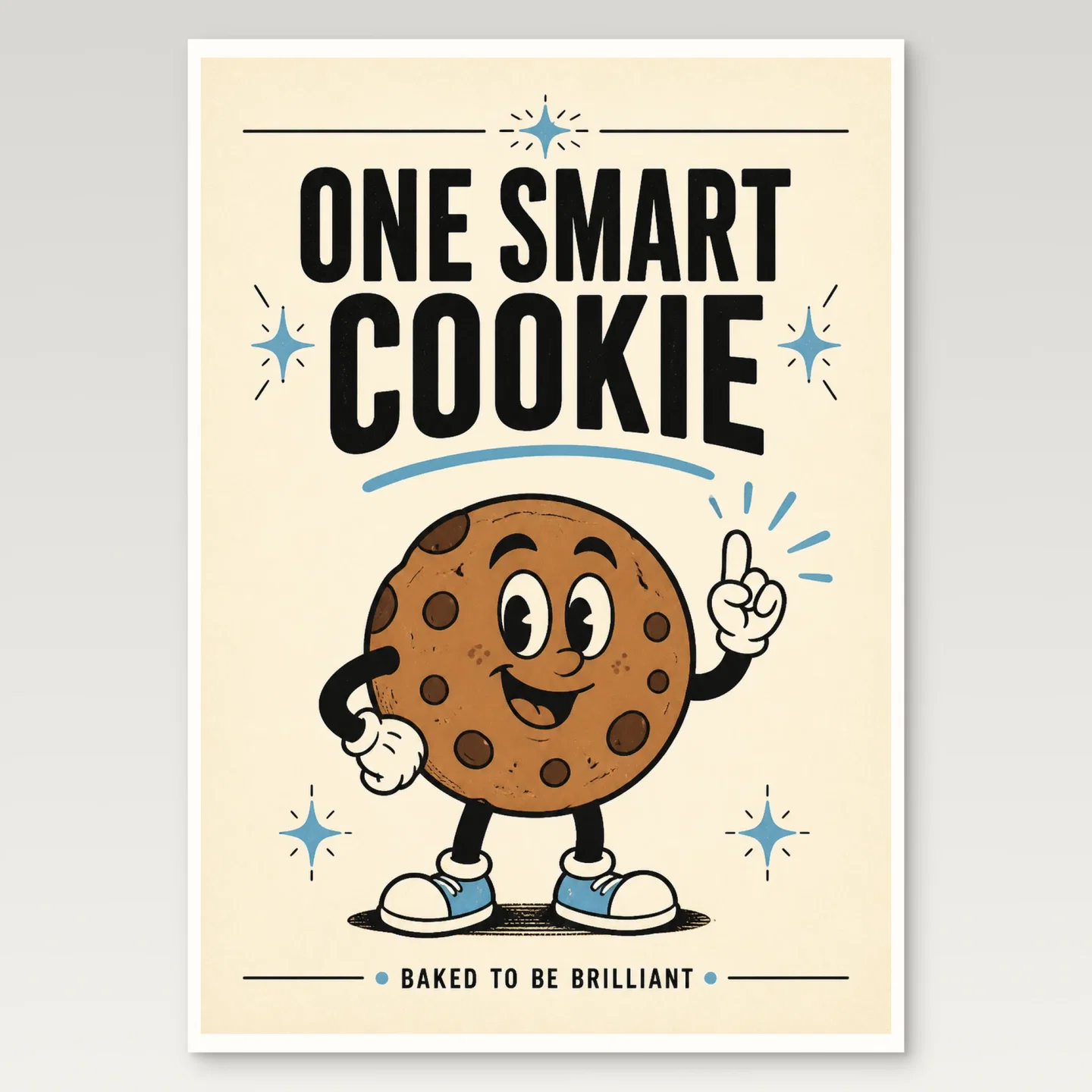 Cookie Poster mockup