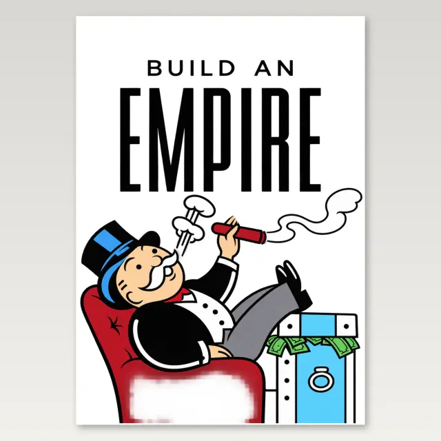 Build An Empire A4 Poster