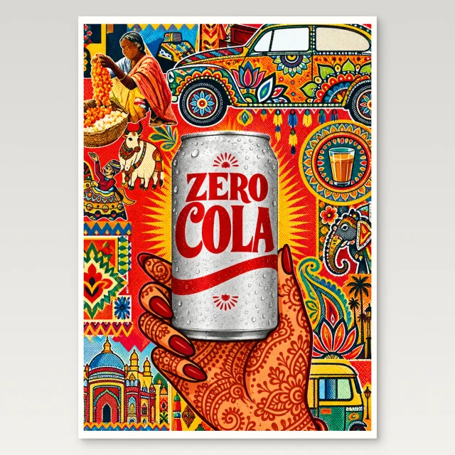 Zero Cola India Poster