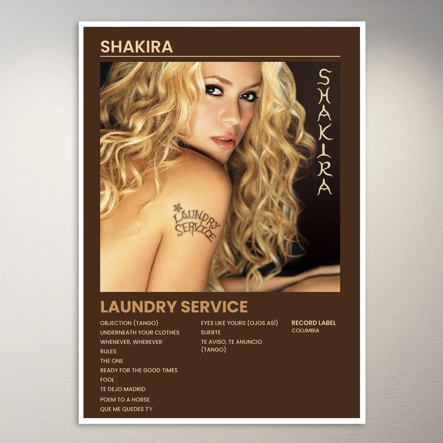 Shakira Poster