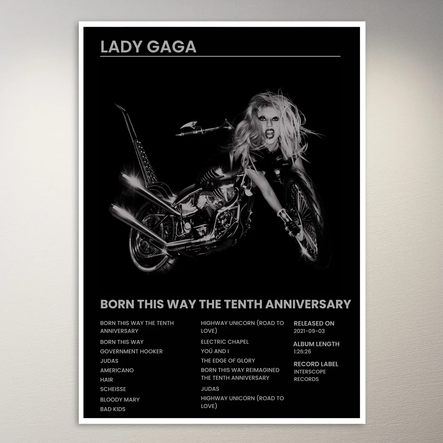 Lady Gaga Poster
