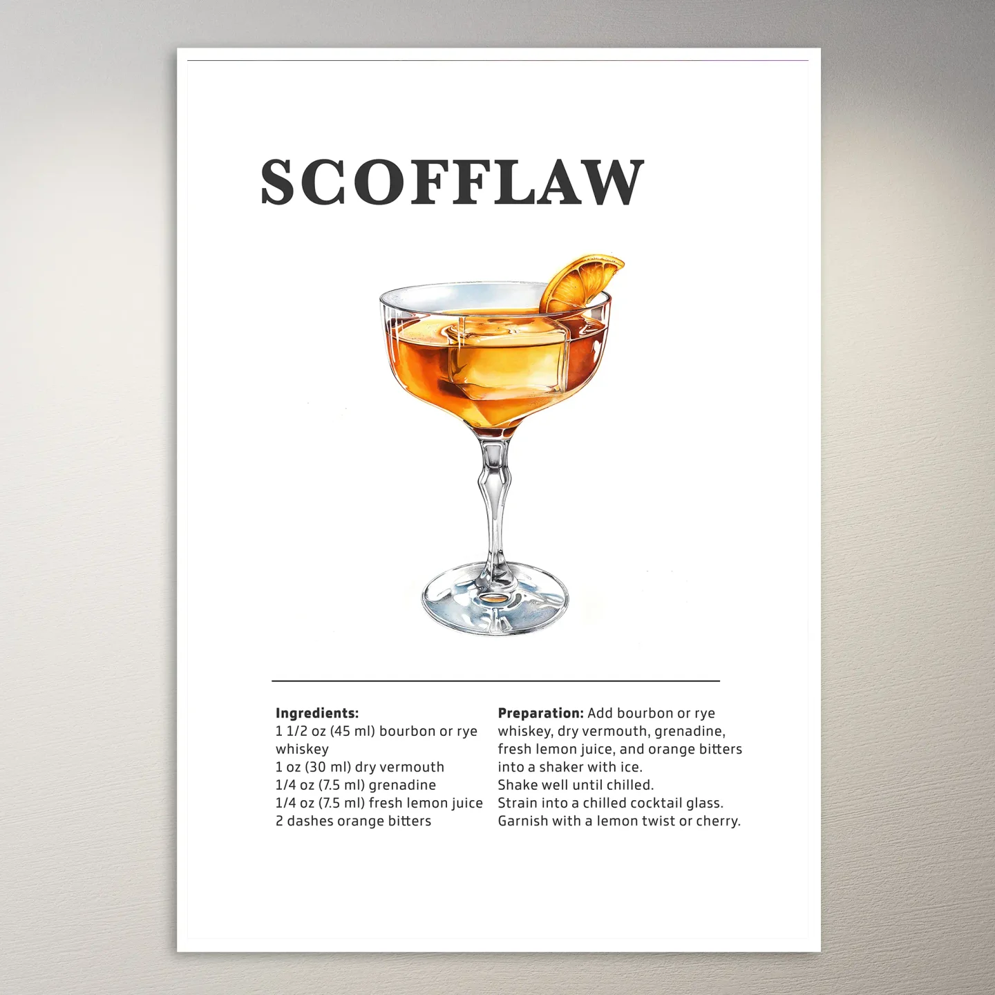 Scofflaw Poster