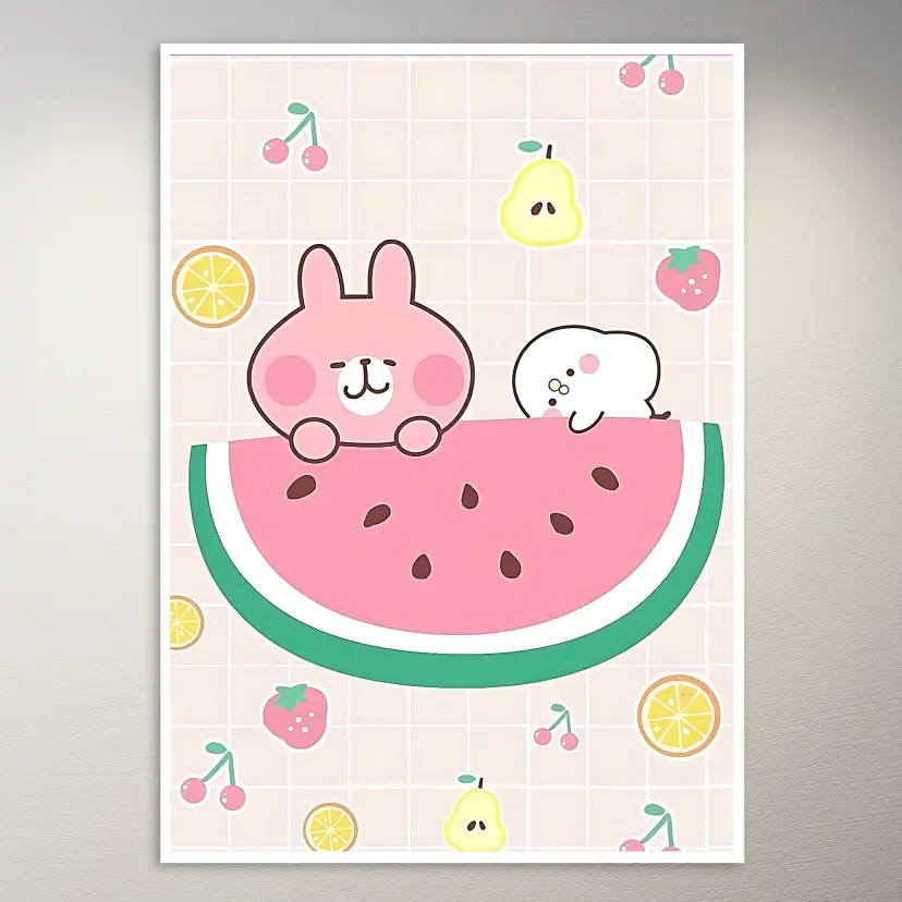 Kawaii Aesthetics Wall Poster