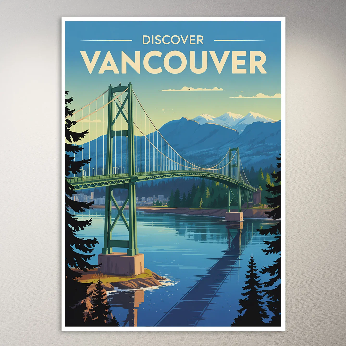 Vancouver Travel Poster