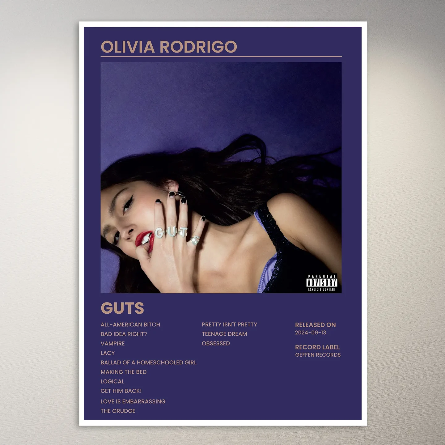 Olivia Rodrigo Poster