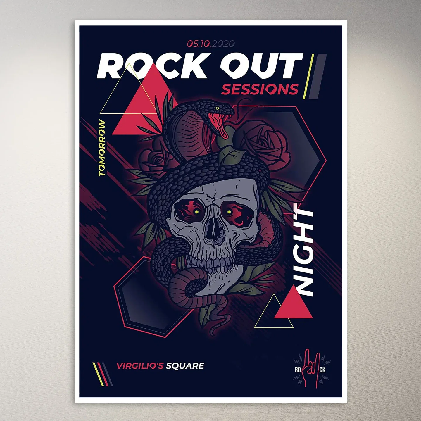 Random Aesthetics Wall Poster
