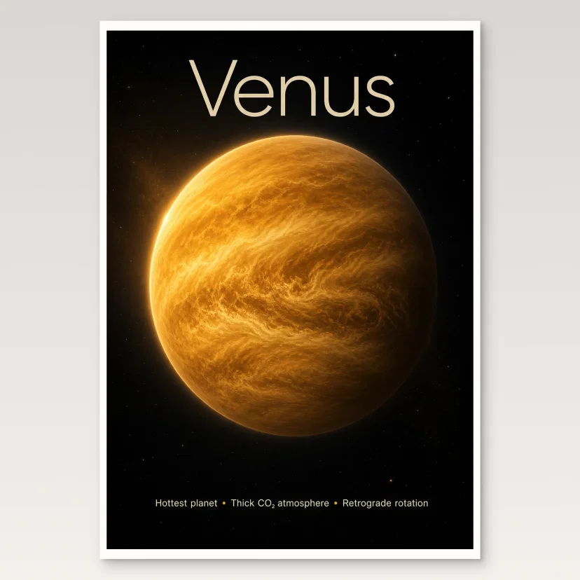 Venus A4 Poster