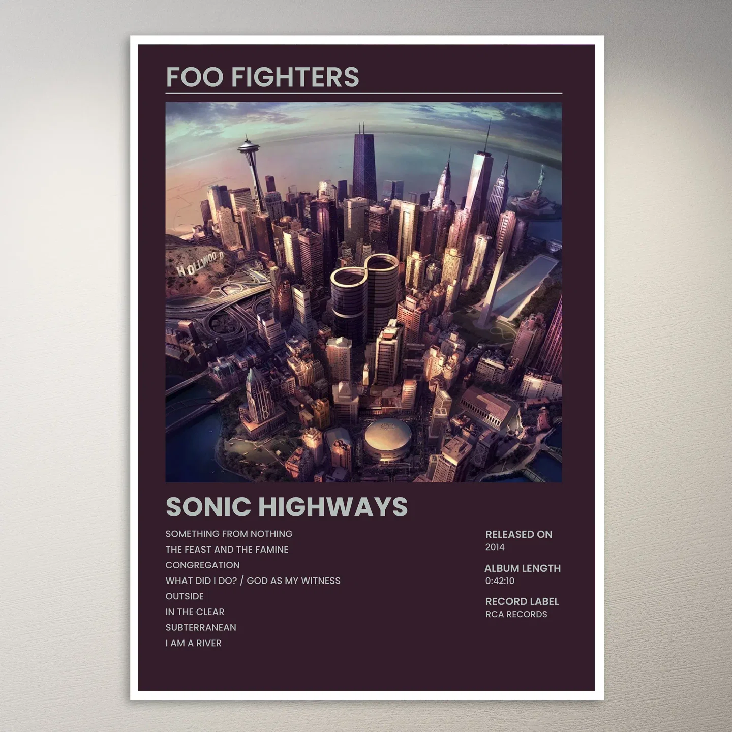 Foo Fighters Poster
