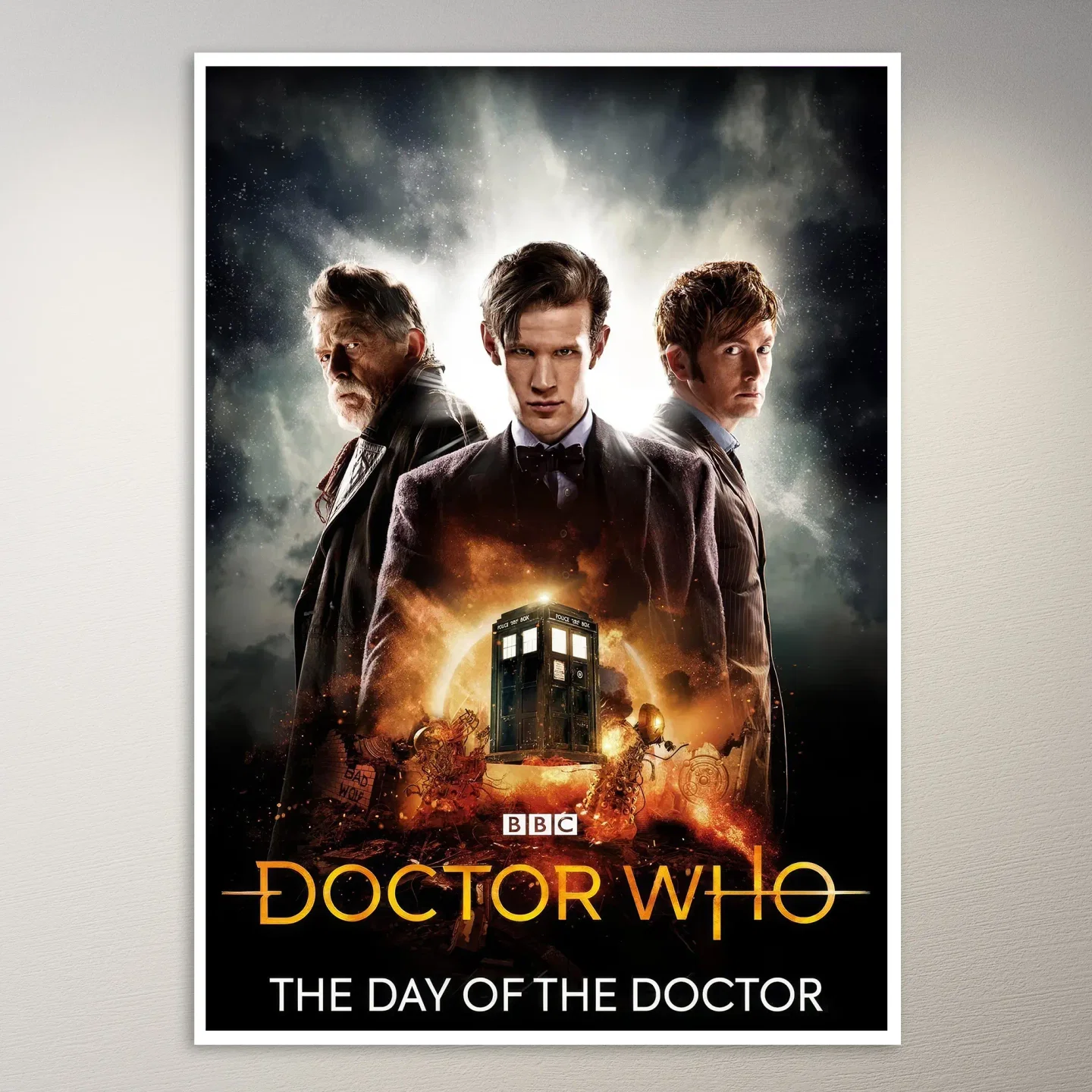 Doctor Who Day of the Doctor Poster