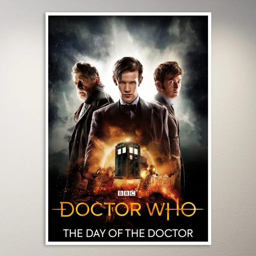 Doctor Who Day of the Doctor Poster