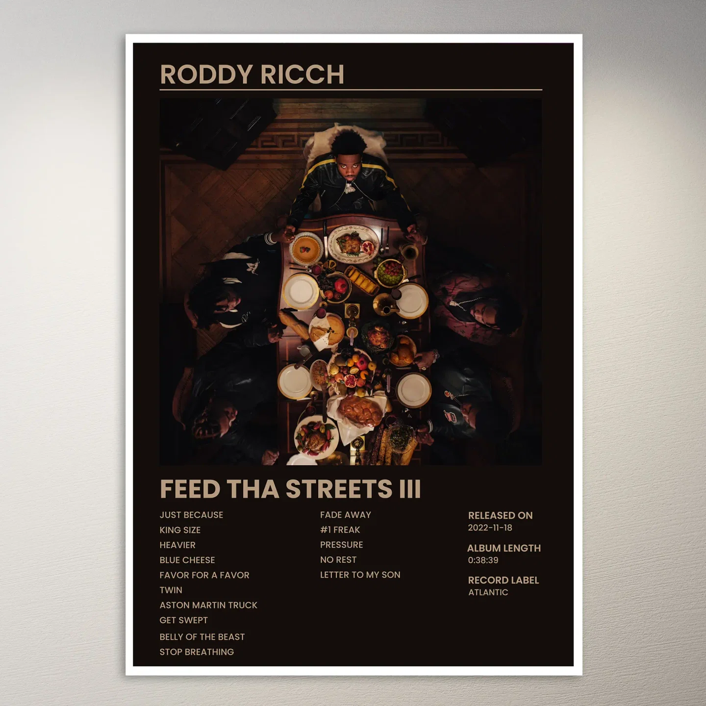 Roddy Ricch Poster