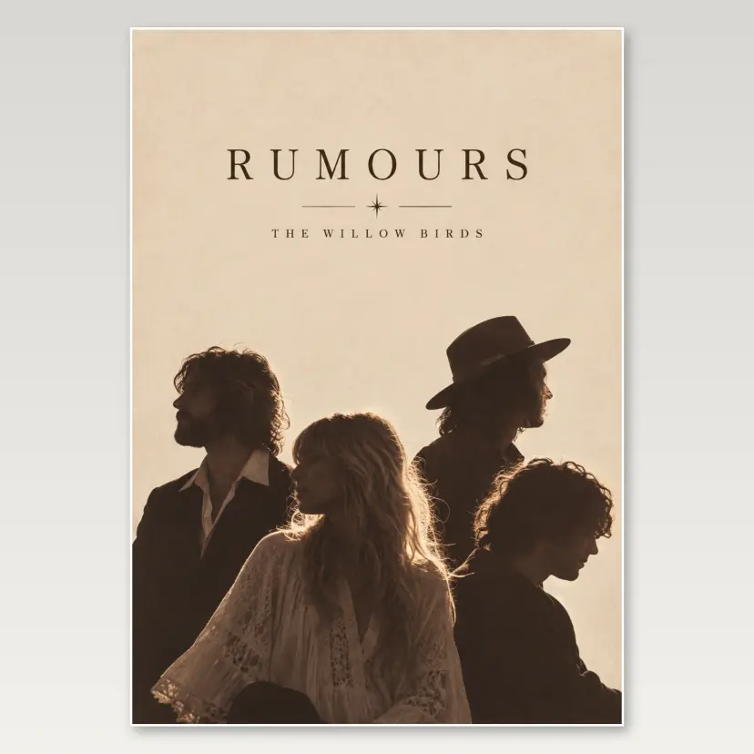 Fleetwood Rumours A4 Poster