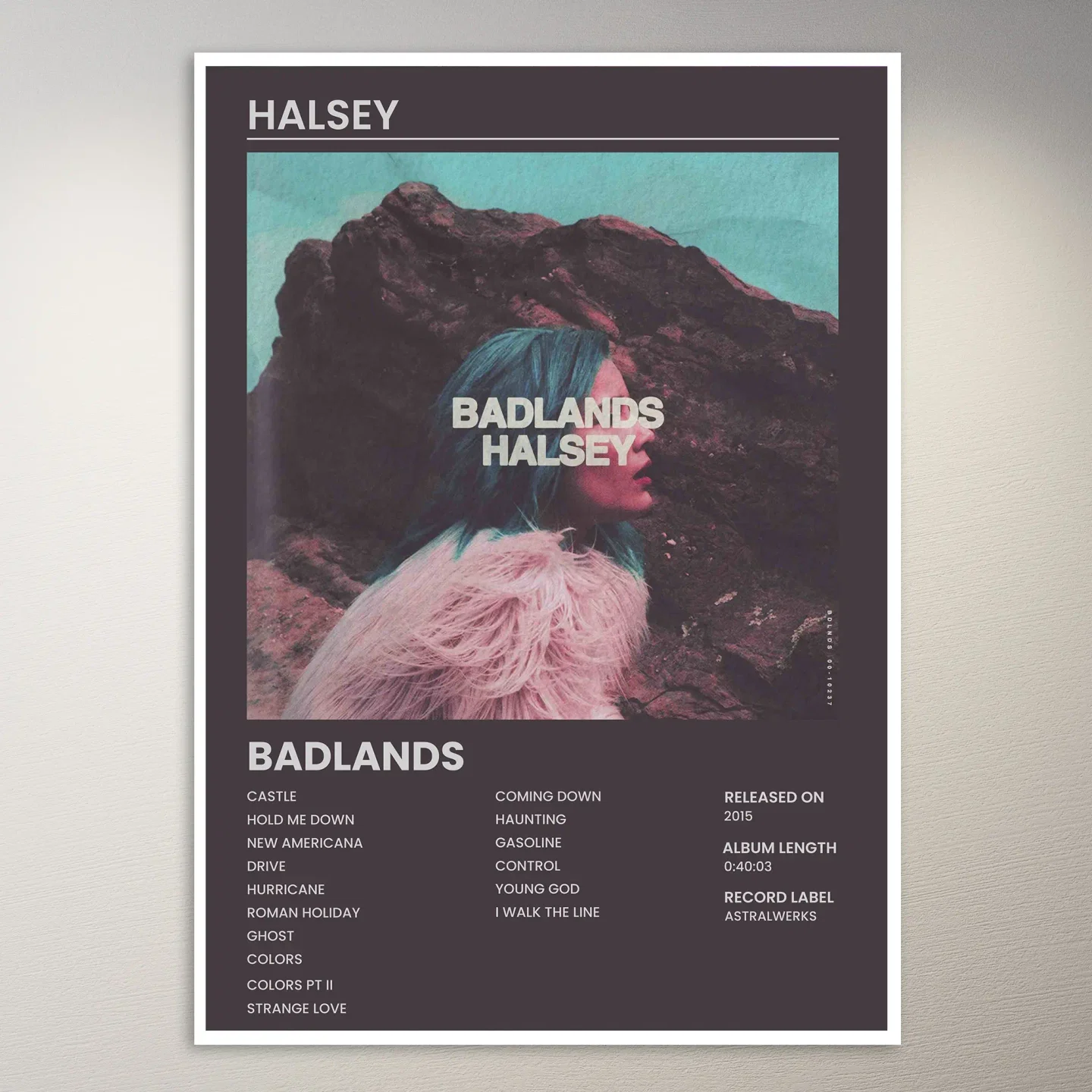 Halsey Poster