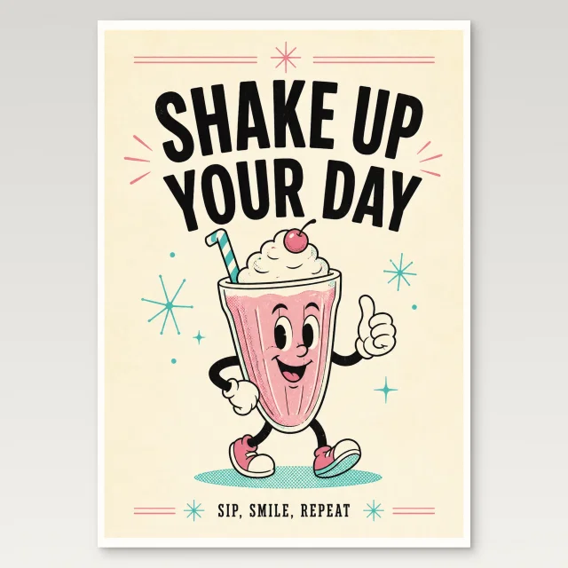 Milkshake Poster