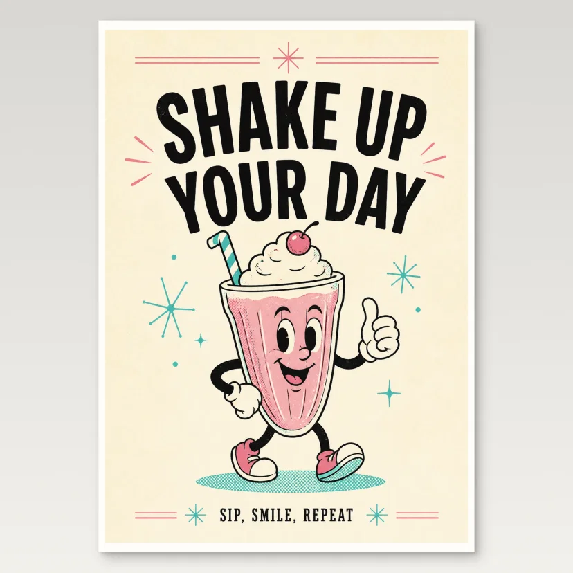 Milkshake Poster