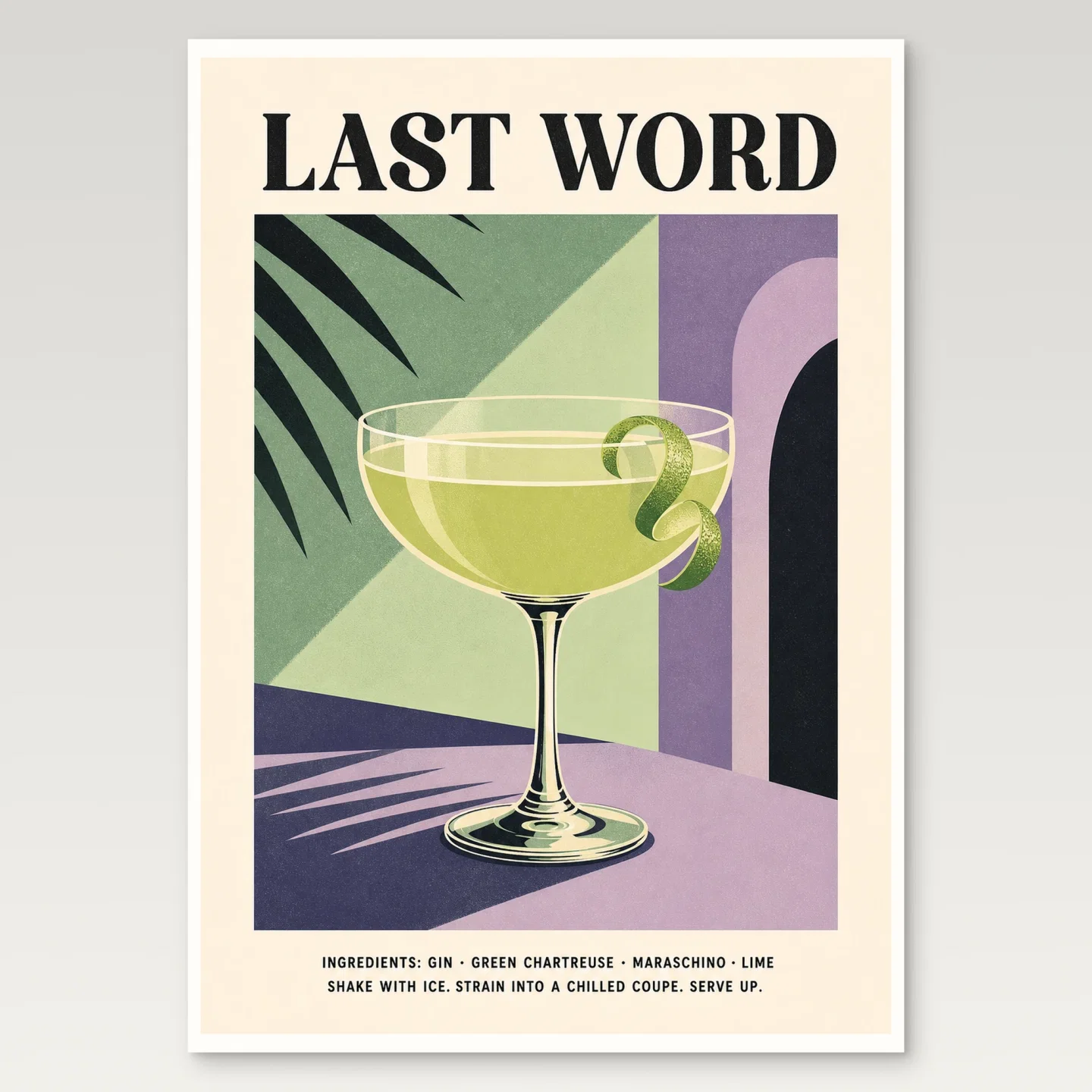 Last Word Poster mockup
