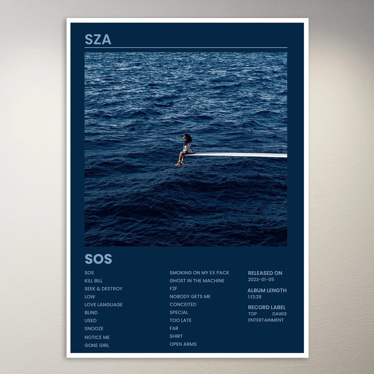 SZA Poster