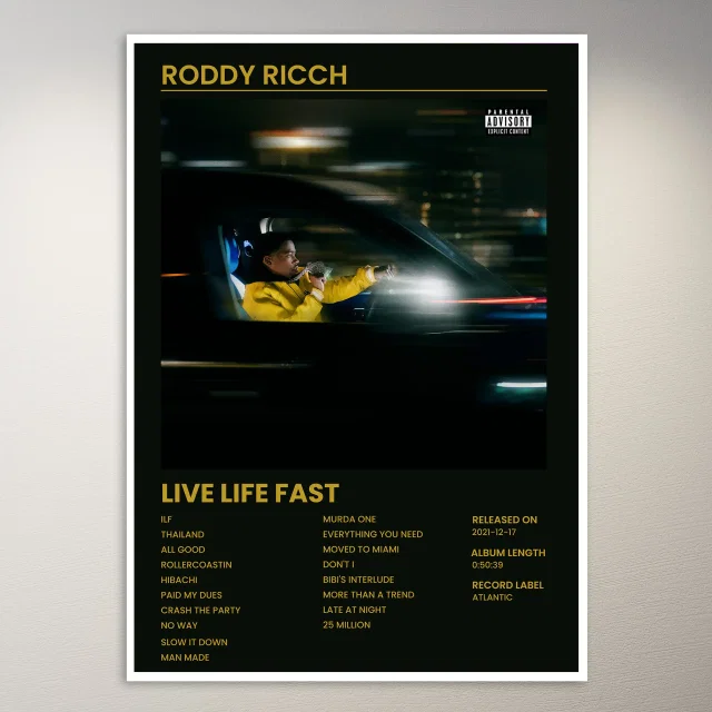 Roddy Ricch Poster