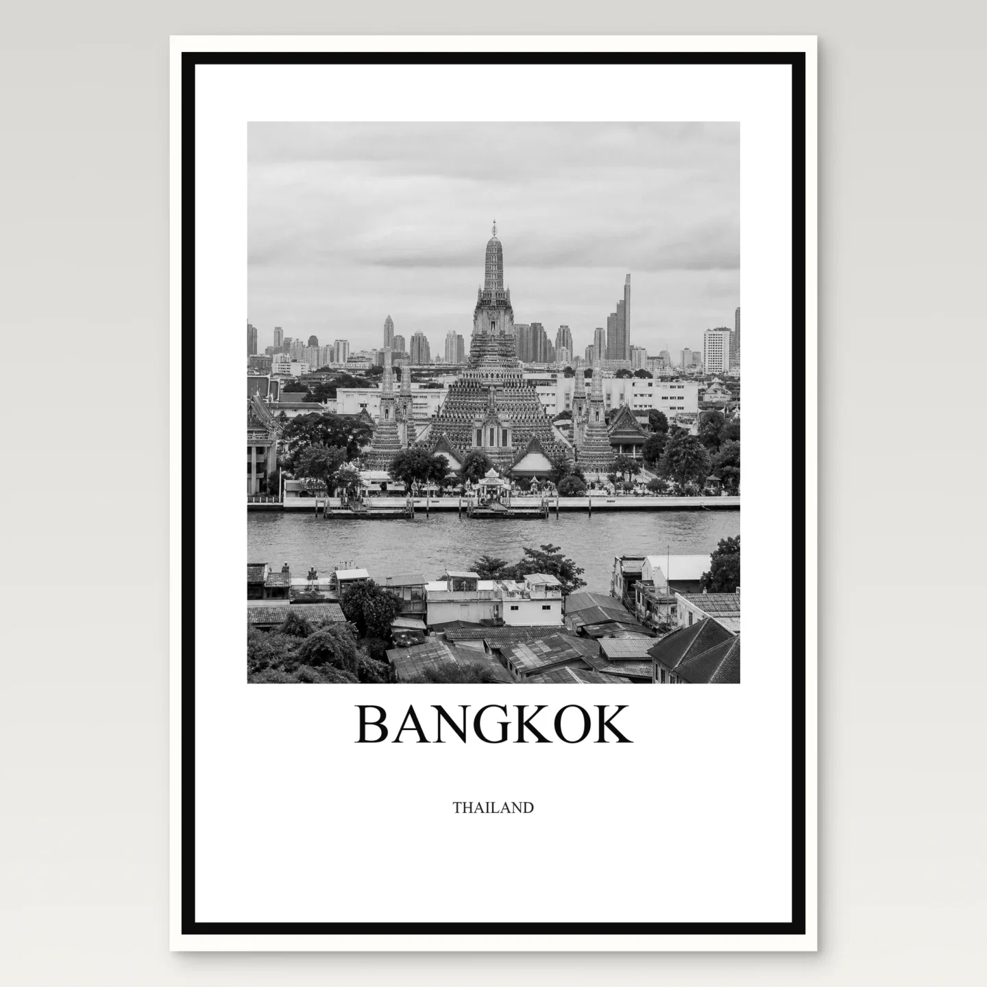 Bangkok Poster mockup
