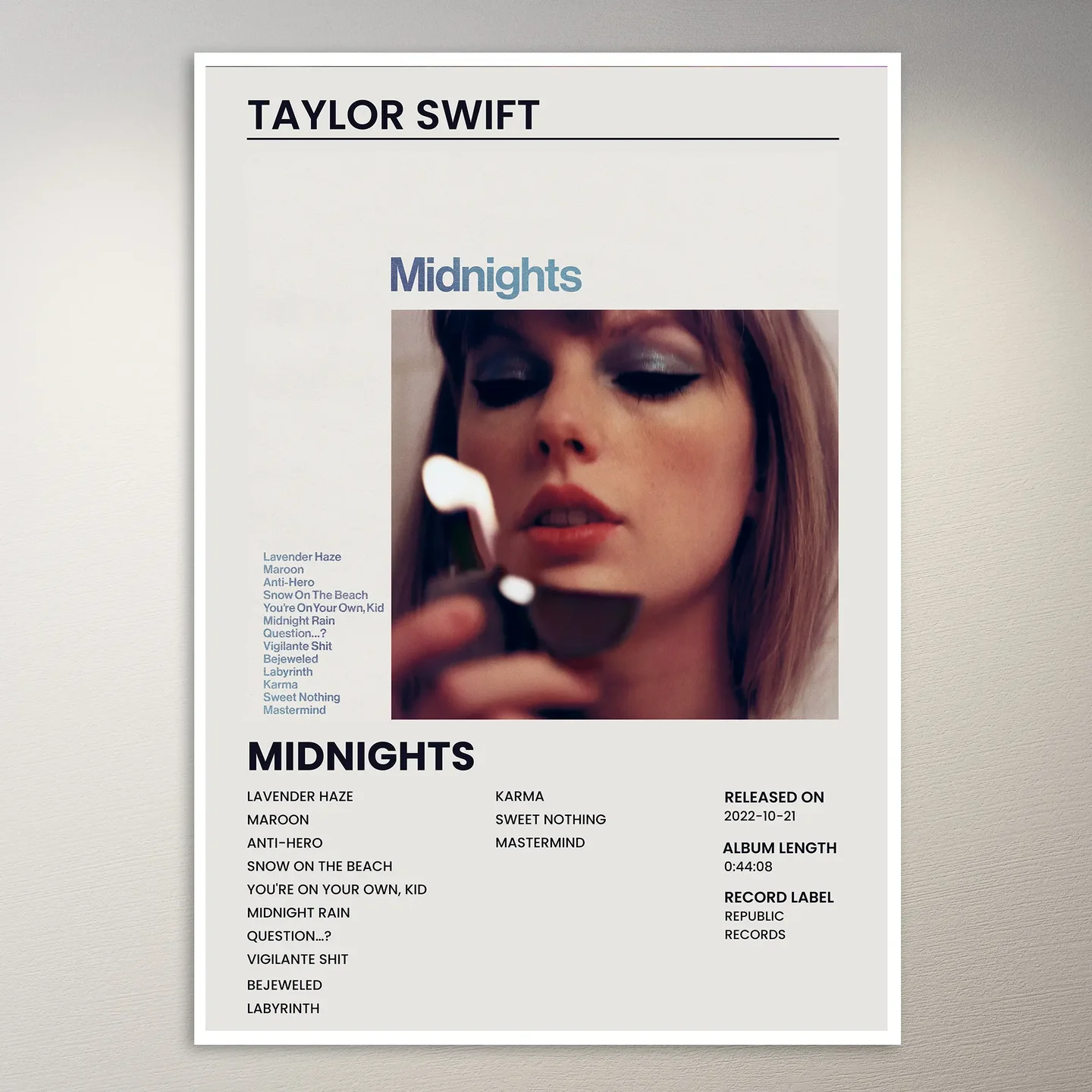 Taylor Swift Poster
