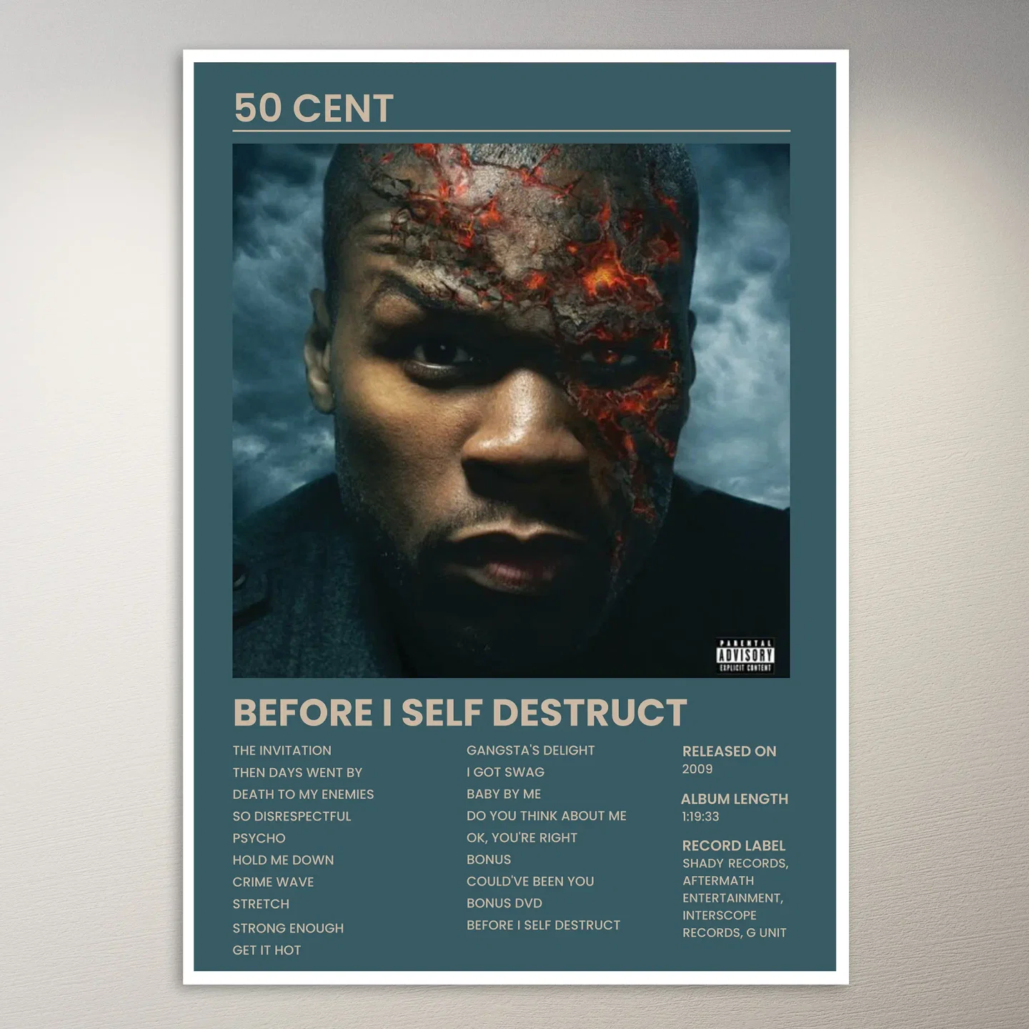 50 Cent Poster