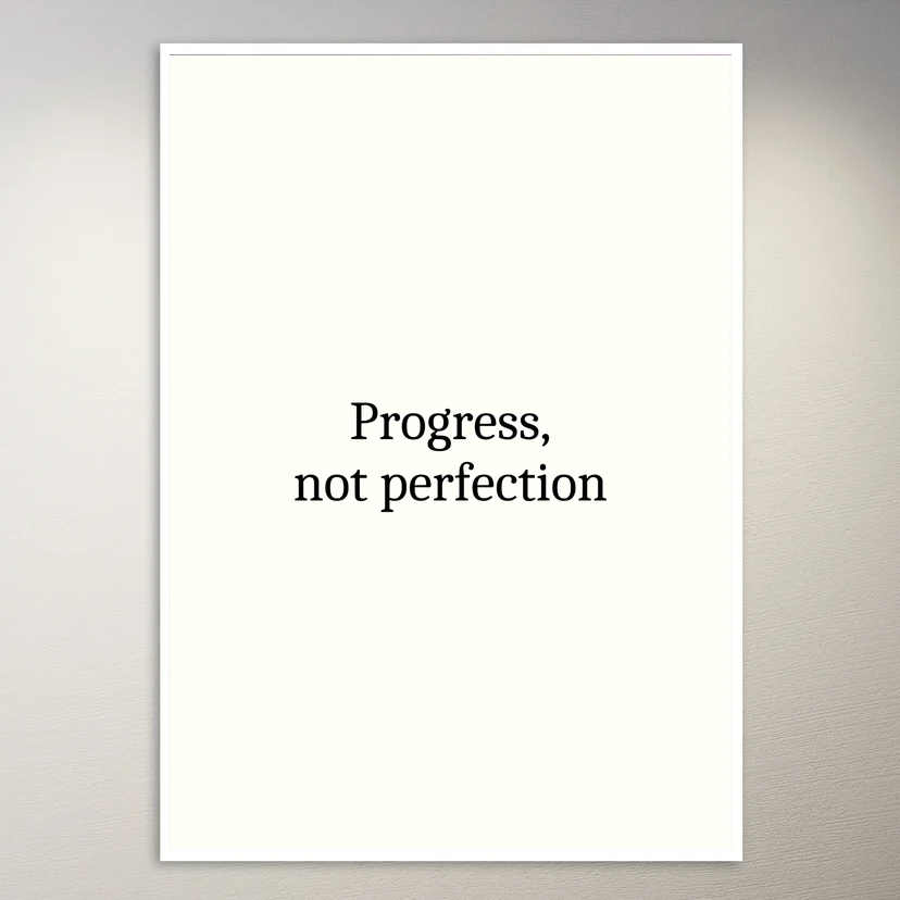 Motivational Quote Wall Poster