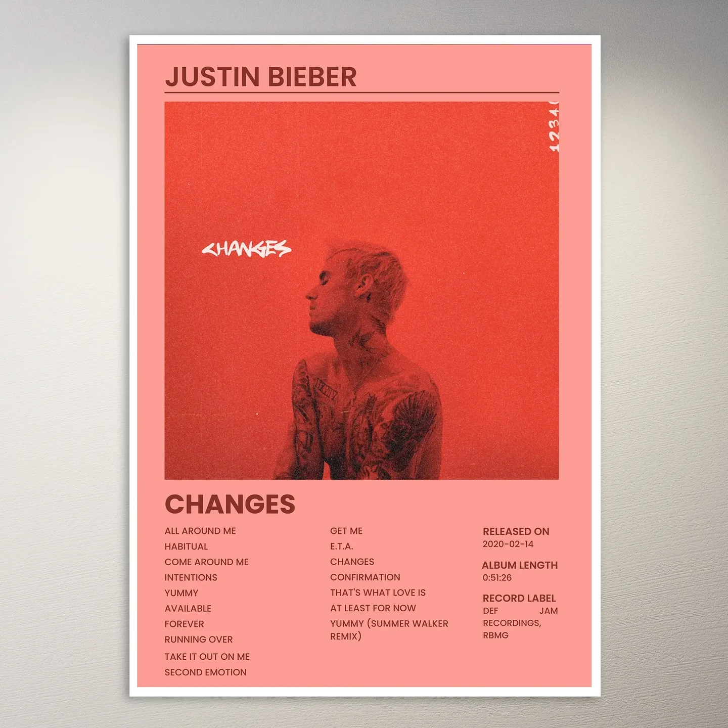 Justin Bieber Poster