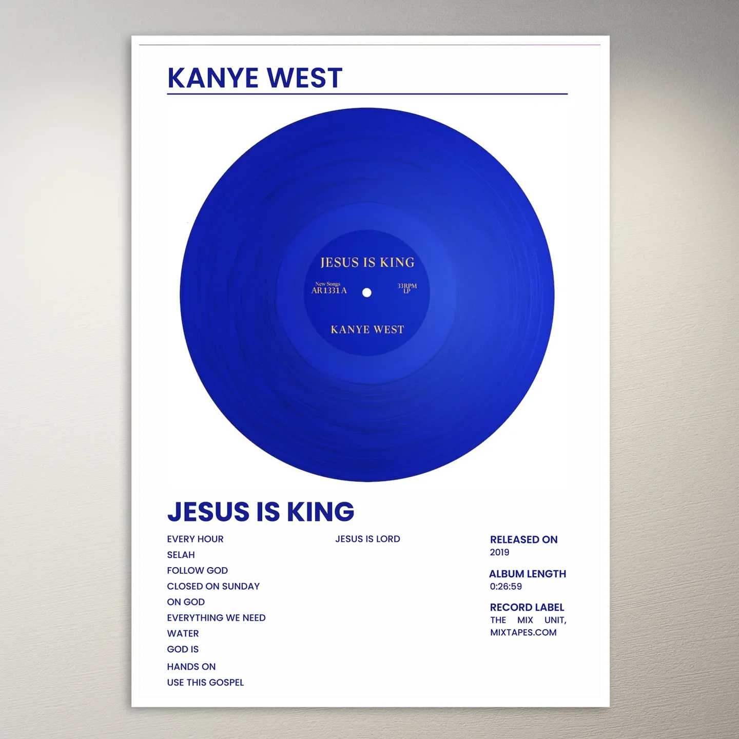 Kanye West Poster