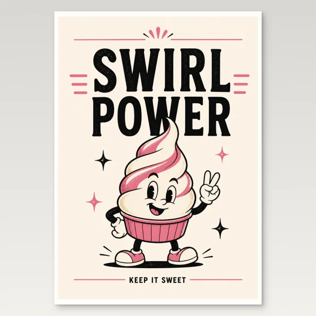 Soft Serve Poster