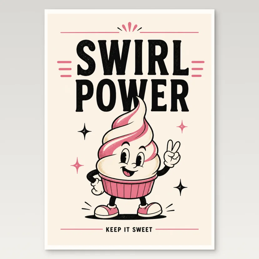 Soft Serve Poster