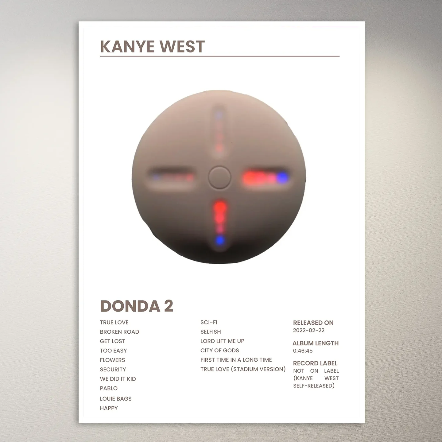 Kanye West Poster