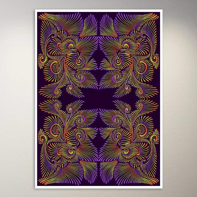 Trippy Art Poster