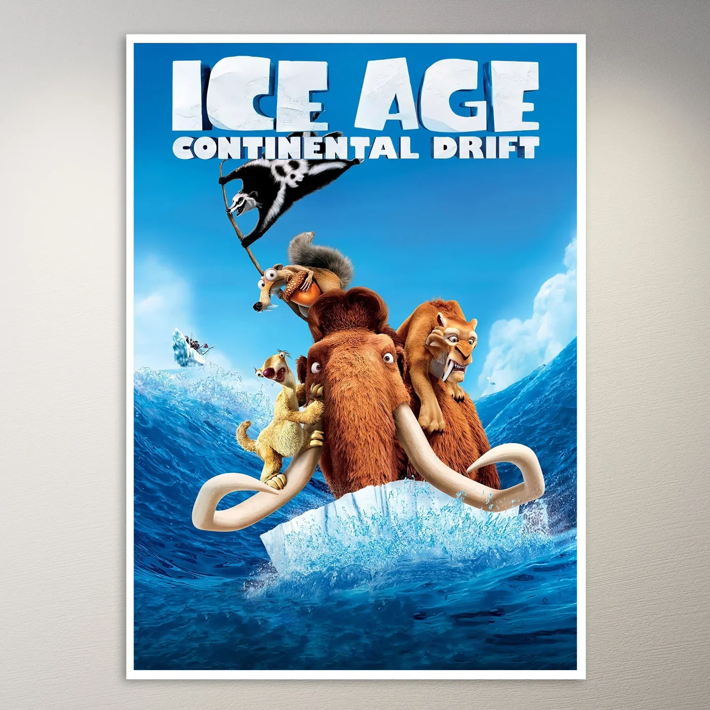 Ice Age Continental Drift Poster