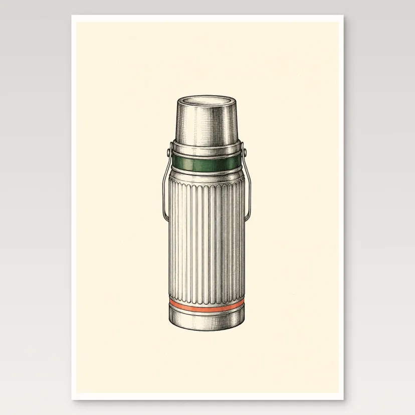 Thermos Flask Poster