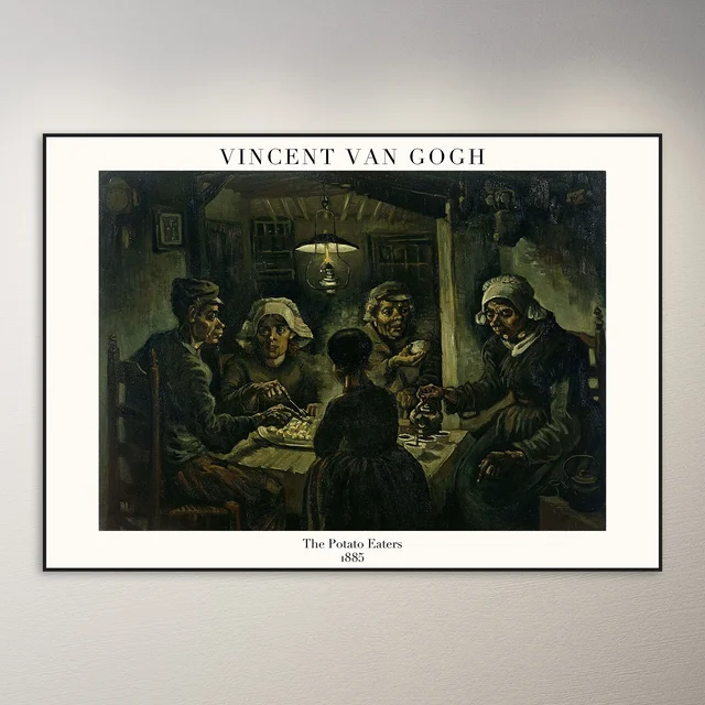 Vincent van Gogh The Potato Eaters Poster
