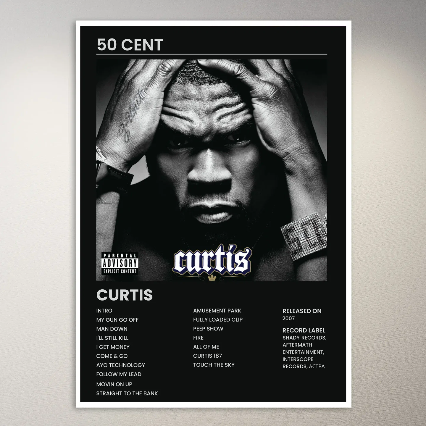 50 Cent Poster