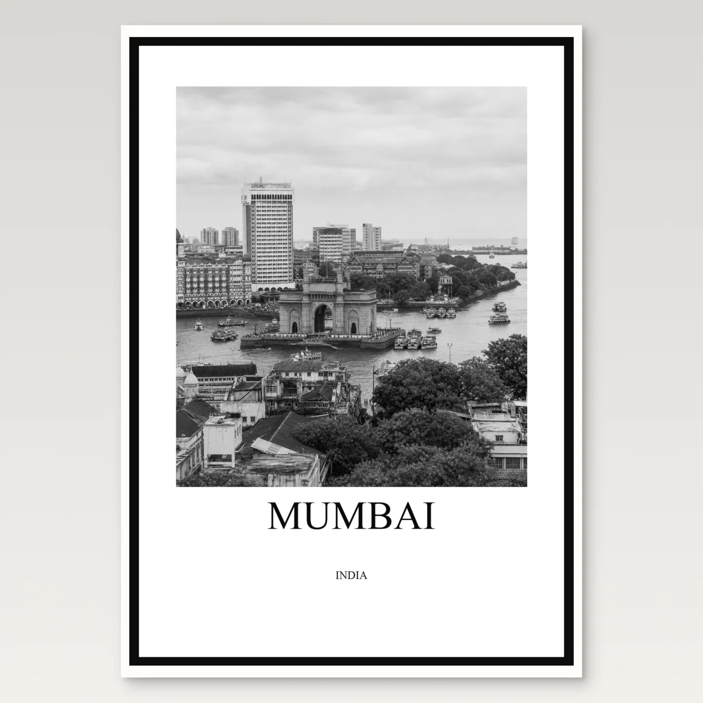 Mumbai Poster mockup