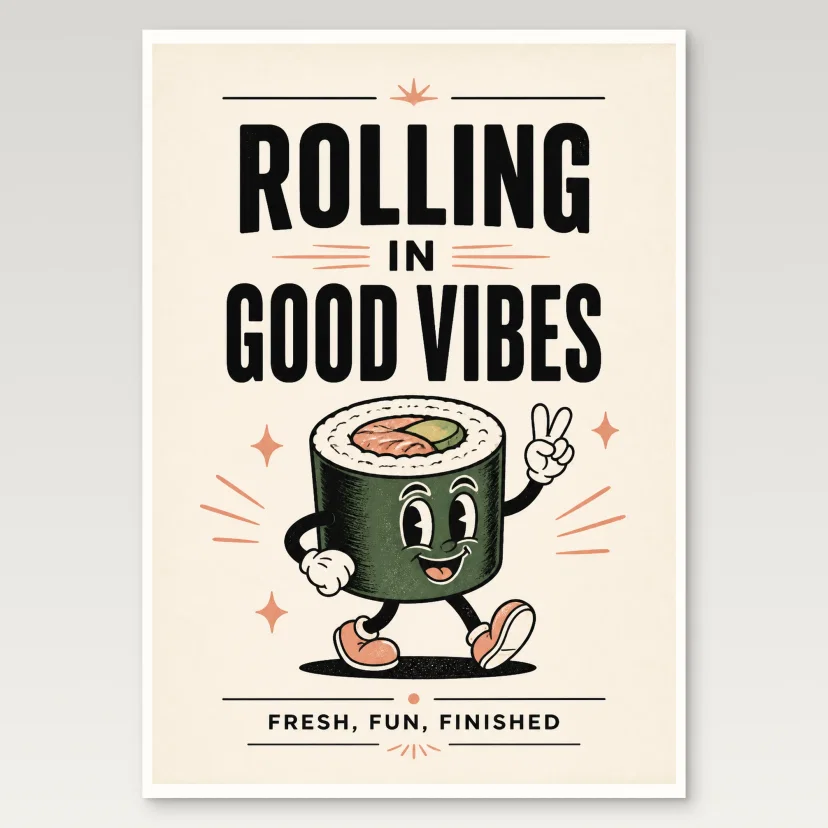 Sushi Poster