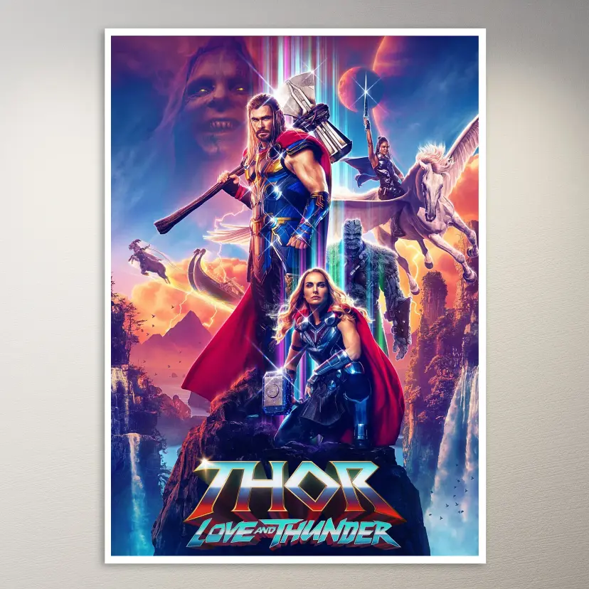 Thor Love and Thunder Poster